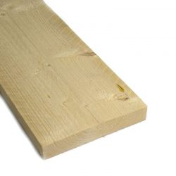 Vurenhouten plank